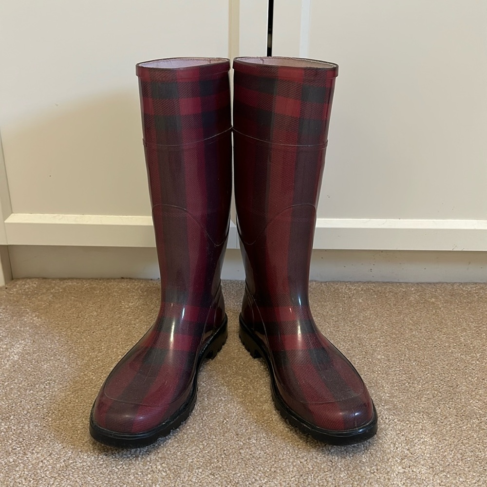 Burberry Rubber Rain Boots